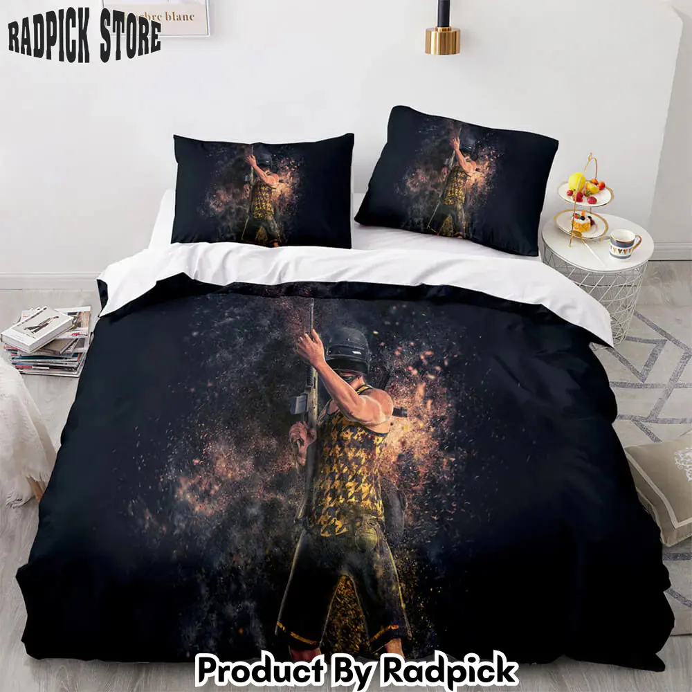 Player unknowns battlegrounds cosplay bedding sets duvet covers sheets  rp0421808